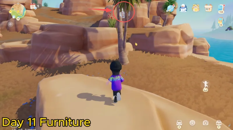 Heartopia Onsen Egg Day 11 Emerald Ornament Furniture Reward