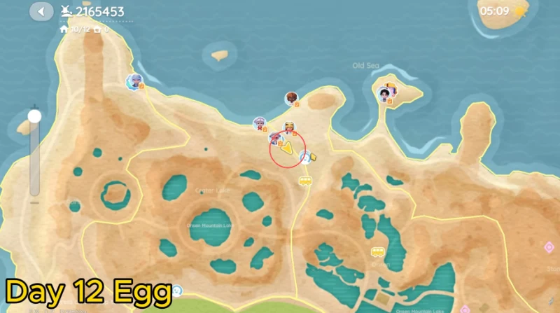 Heartopia Onsen Egg Day 12 Map Location at Onsen Region