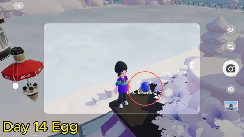 Telur Ungu Retak Hari ke-14 di Atap