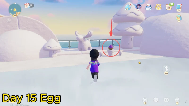 Telur Rosy Retak Hari ke-15 di Bangku