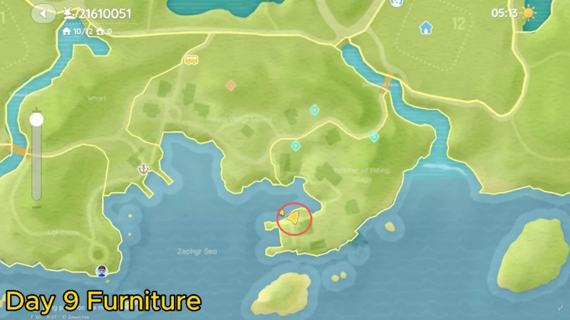 Heartopia Onsen Egg Day 9 Bubble at Fishing Village Pier